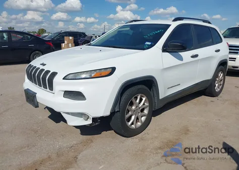 2015 Jeep Cherokee Sport z USA, uszkodzony, nr VIN 1C4PJLAB4FW631966